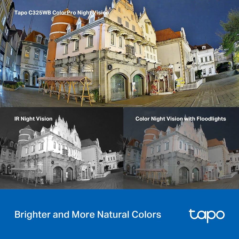 ๐ก๏ธ Tapo C325WB โ Outdoor Wi-Fi Camera with Full-Color Night Vision & Smart AI Detection