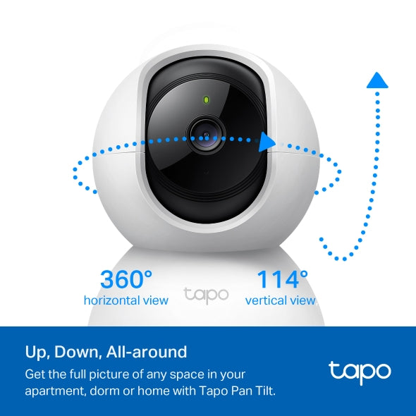 Tapo TC71 β Pan/Tilt Home Wi-Fi Camera | Smart Surveillance, Smarter Living