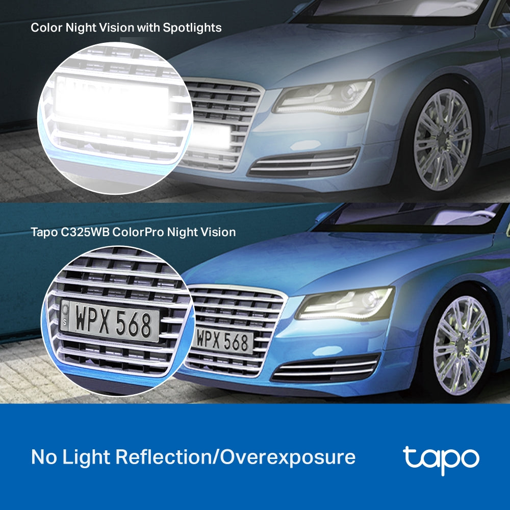 ๐ก๏ธ Tapo C325WB โ Outdoor Wi-Fi Camera with Full-Color Night Vision & Smart AI Detection