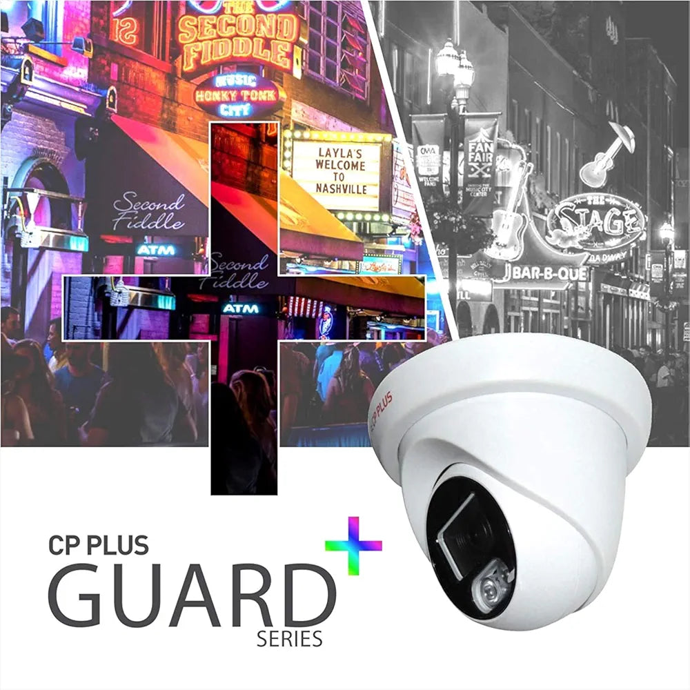 CP Plus 2.4MP Full HD Guard+ Dome Camera -CP-GPC-D24L2-S