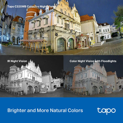 🛡️ Tapo C325WB – Outdoor Wi-Fi Camera with Full-Color Night Vision & Smart AI Detection