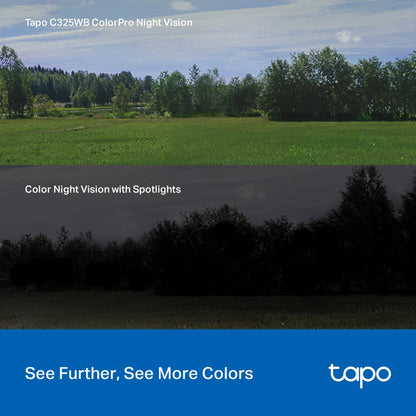 🛡️ Tapo C325WB – Outdoor Wi-Fi Camera with Full-Color Night Vision & Smart AI Detection