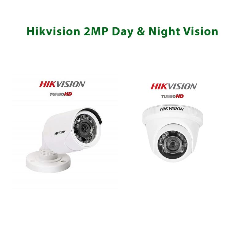 HIKVISION 4 Channel HD Full combo set Security Camera