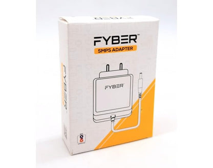 Fyber 12 V - 1 Amp CCTV Power Supply For SET TOP BOX, DVR, NVR