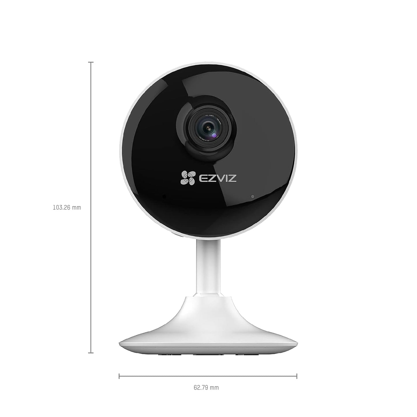 🛡️ EZVIZ C1C-B WiFi Indoor Smart Security Camera (White) by Hikvision | Smart Surveillance, Made Easy