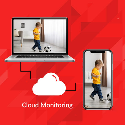 CP PLUS 2MP Smart Wi-fi CCTV Camera | 360° & Full HD Home Security | Full Color Night Vision | 2-Way Talk | Advanced Motion Tracking | SD Card Support