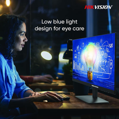 HIKVISION 54.61 cm (22 Inch) Full HD LED Backlit VA Panel Slim Bezel Design Monitor (DS-D5022QE-D)