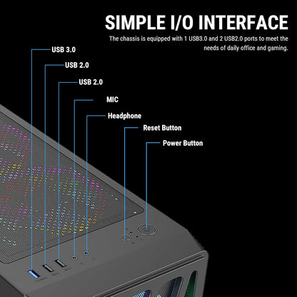 Gaming PC – i7 6th Gen | GTX 1650 4GB | 16GB RAM | 512GB SSD