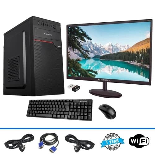 💻 i3 Combo Offer – Desktop PC + 18.5” Monitor + Keyboard & Mouse | Complete Set for Home/Office
