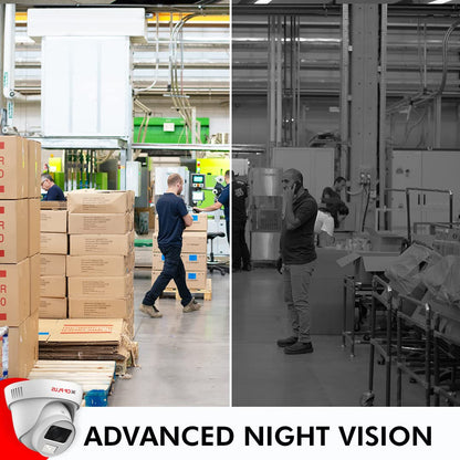 🌈 CP Plus 2.4MP Full-Color Guard+ Dome CCTV Camera (CP-GPC-DA24PL2C-SE)