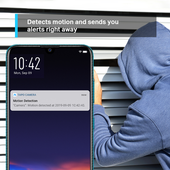 🛡️ TP-Link Tapo TC70 – Pan/Tilt Smart Wi-Fi Home Security Camera