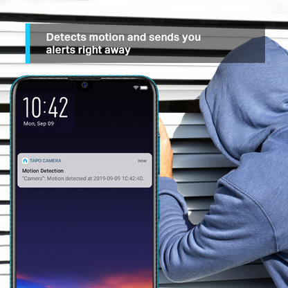 🛡️ TP-Link Tapo TC70 – Pan/Tilt Smart Wi-Fi Home Security Camera