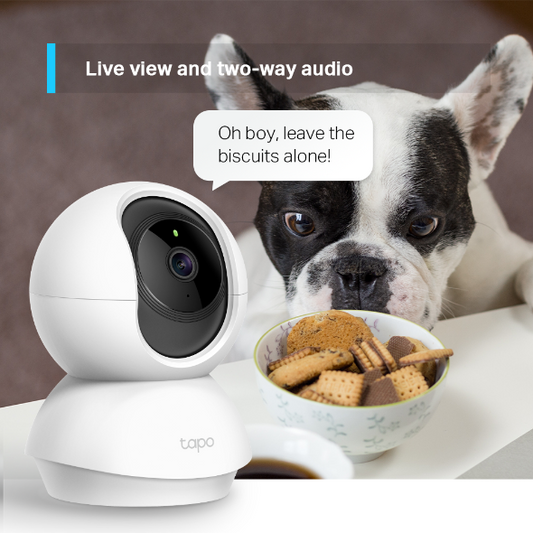 🛡️ TP-Link Tapo TC70 – Pan/Tilt Smart Wi-Fi Home Security Camera