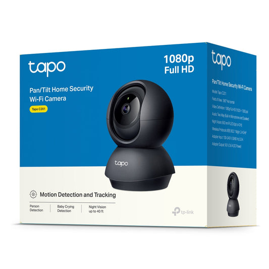 🛡️ Tapo C201 – New Pan/Tilt Wi-Fi Home Security Camera