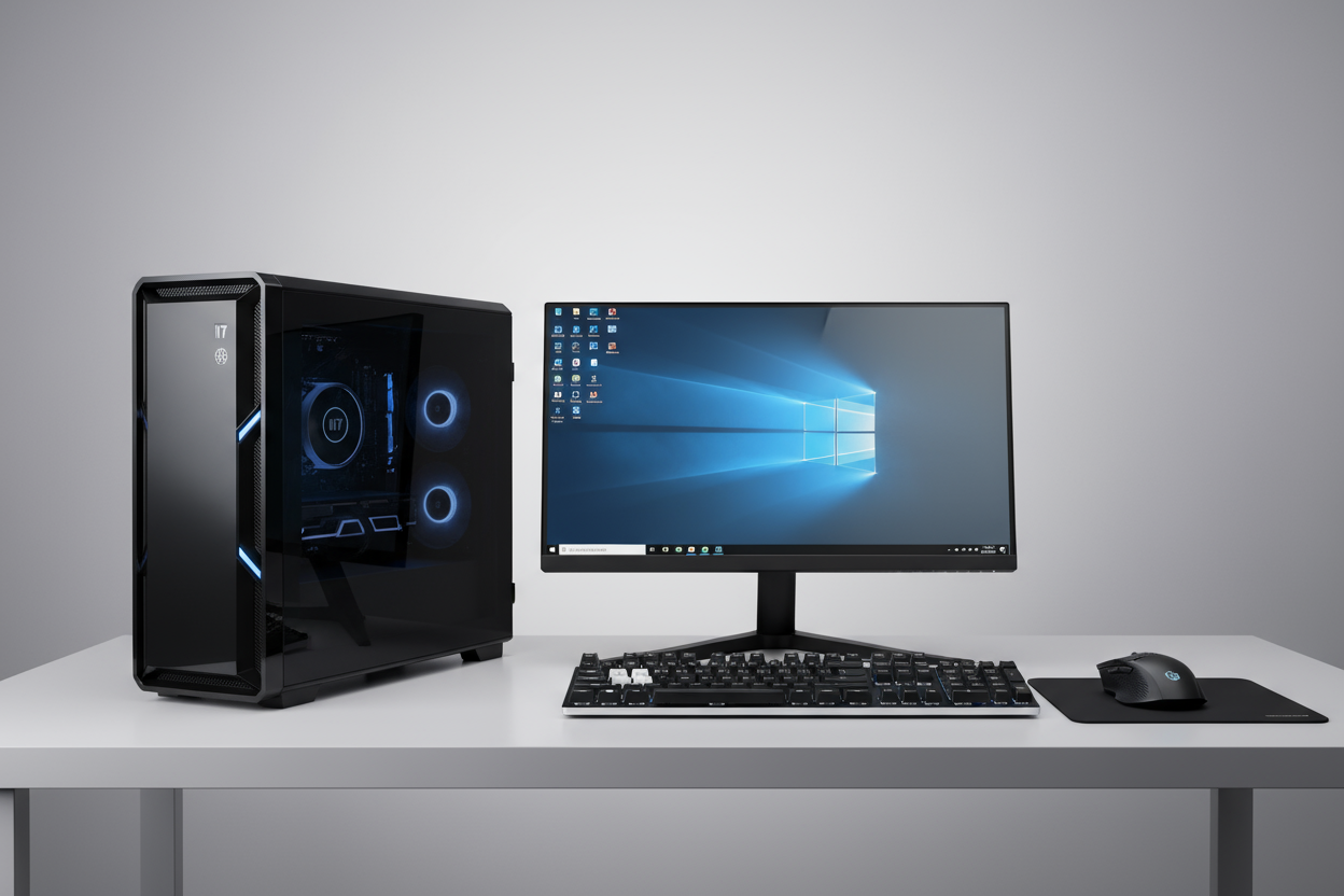 i7 6th Gen Desktop – 16GB RAM, 512GB SSD, 22” Monitor